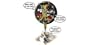 KNG Disney Clock Cleaners Wall Clock