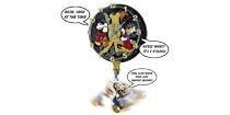 KNG Disney Clock Cleaners Wall Clock