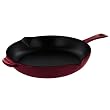 Staub 10 Inch Cast Iron Fry Pan Grenadine