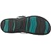 Vionic Karina Womens Toe-post Supportive Sandal Teal Snake - 9 Medium
