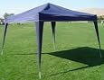 10 x 10 EZ POP UP BLUE Canopy New Gazebo NO Sidewalls