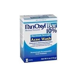 PanOxyl Acne Cleansing Bar 10% Benzoyl Peroxide 4 oz (113 g)