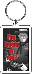 The Three Stooges You Lookin' At Me? Lucite Key Chain