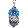Siskiyou Gifts TP17 Diamond Cut Necklace- Bear Head