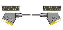 LINDY Premium SCART Cable, 1m