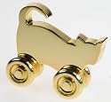 Playweights Fun Paperweight Polished Brass Cat