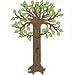 CDPCD1701 - Big Tree Bulletin Set,Adjust F/3-1/4-6-1/3,50 Green Leaves