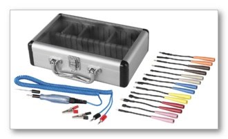 14 PIECE TERMINAL TEST ADAPTER KIT W/LED TESTER