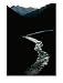 Glistening in the Light, the Obhingo River Flows Down Through the Mountain Vall Eys of Tajikistan, Rivers & Creeks Photographic Poster Print by Barry Tessman, 24x32
