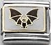 Clearly Charming Bat Animal Theme Birds Italian Charm Link Bracelet