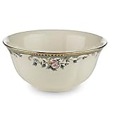 Lenox Spring Vista Gold Banded Ivory China Fruit Bowl