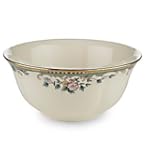 Lenox Spring Vista Gold Banded Ivory China Fruit Bowl