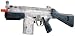 Crosman Full Auto Electronic Pulse R72 Airsoft Rifle - Black/Clear