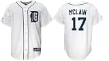 McLain #17 Detroit Tigers Majestic Replica Home Jersey - Large