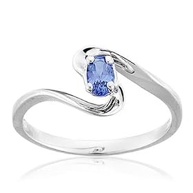 Asher Natural Tanzanite Bypass Ring