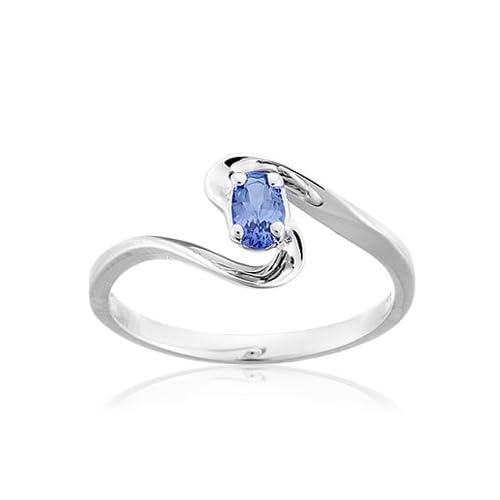 Asher Natural Tanzanite Bypass Ring