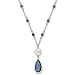 New England Patriots Crystal Logo Necklace