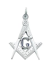 Sterling Silver Masonic Pendant