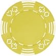 100 Royal Casino Suited Poker Chips - Yellow
