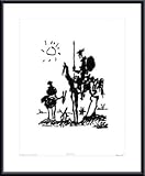 Don Quixote, Framed Art Print by Pablo Picasso