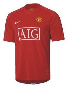 NIKE MANCHESTER UNITED HOME JERSEY 07/09 (ADULT LARGE)