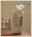 Baby Bib & Burp Cloth Gift Set - Sweet Green Toile