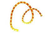 136.5 Feet Pre-Cut LED 2-Wire 120 Volt 1/2 Orange Rope Light