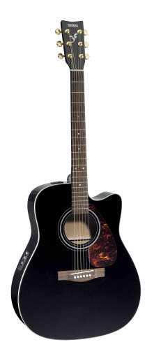 Yamaha FX01CBC Black Acoustic / Electric Guitar On Sale