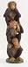 HEAR SEE SPEAK NO EVIL MONKEYS MONKEY TOTEM POLE FIGURE