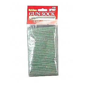 ALLEN COMPANY (133) Cases-Holsters-Belt-Rack GUN SOCK GREEN by 