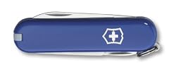Victorinox Swiss Army Classic Pocket Knife (Blue)