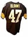 Mel Blount Autographed Pittsburgh Steelers Throwback Black Jersey