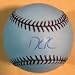 Dustin Pedroia Autographed/Hand Signed MLB Baseball