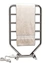 Warmrails Heatra Traditional Towel Warmer and Drying Rack, Satin Nickel