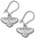 Atlanta Hawks Sterling Silver Dangle Earrings
