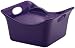 Rachael Ray Stoneware Covered Square Casserole, 3-1/2-Quart, Purple