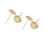 uxcell ブラシホイール 22 x 40mm 金属材料 さび腐食除去 プラントメンテナンス 4個入り