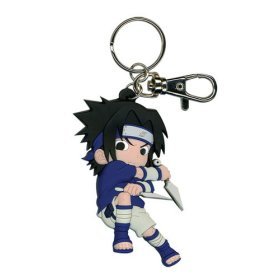 31YGvHqBfYL naruto : sasuke 3.5 pvc key chain