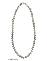 Sterling silver chain necklace, Forevermore