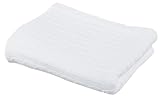 Elegant Baby Cable Blanket- White