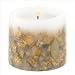 Dried Wildflower Candle Wax Inlaid White Floral Scent