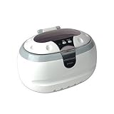 Sale Sonic Wave Ultrasonic Jewelry Cleaner Cleaning Machine CD-2800 (White/Gray) by Shoptronics