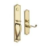 Baldwin Bristol Full Dummy Lock Distressed Oil Rubbed Bronze 6963 402 FD