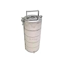 3 Tier Stainless Steel Tiffin Box - This Price is for Extra Large Model