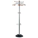 Alba single stem garment rack with umbrella stand, EACH