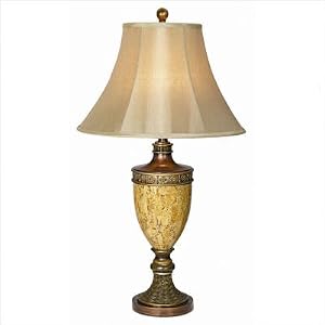 Gallery Bristol Park Table Lamp in Sandstone with Gold