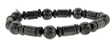 Hematite Bracelet - Magnetic - Round, Barrel and Disc Beads