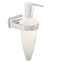 Bati Glass & Chrome Plated Liquid Soap Dispenser
