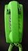 Basic 2554 Wall Phone - Vintage Bell Select Color: Olive Green Avacado