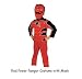 Red Power Rangers outfit age 3-4